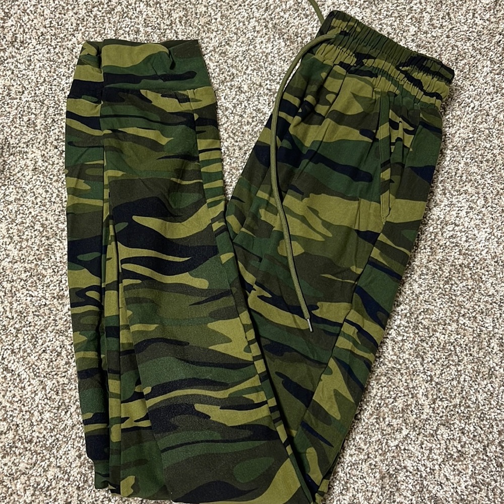 Camo Joggers